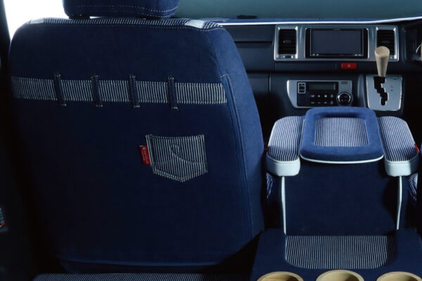 普通車3列 シートカバー【California Style type.2】 - 画像 (2)