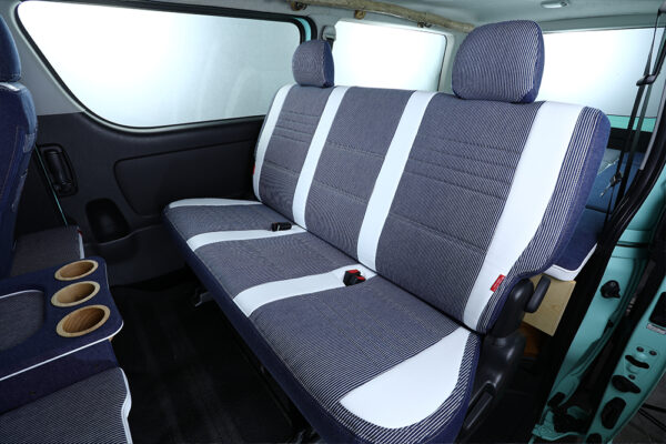 普通車3列 シートカバー【California Style type.2】 - 画像 (3)