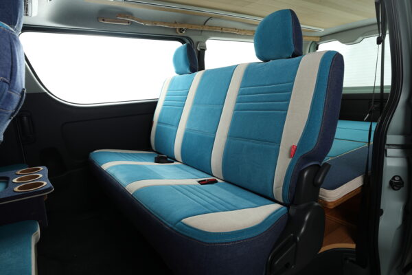 普通車3列 シートカバー【California Style type.1】 - 画像 (2)