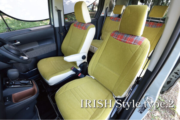 to.mo.ne. シートカバー【IRISH Style type.1／type.2】 - 画像 (7)