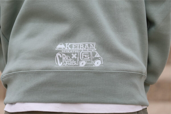 【CRAFTPLUS × 軽バン生活】　パーカー - 画像 (4)